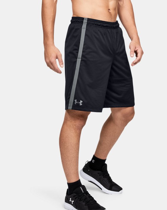 Men's UA Tech™ Mesh Shorts in Black image number 2
